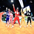 The Mighty Morphin Power Rangers turn up to save the world at the Comic-Con International at the San Diego Convention Center in San Diego, Calif., on July 22, 2010 