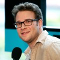 Seth Rogen speaks with MTV News at the Myspace/MTV Tower at Comic-Con International in San Diego, Calif., on July 22, 2010