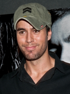 Enrique Iglesias present the fragrance Azzaro Pour Homme during the perfume’s launch party at Number Bar in Sao Paulo, Brazil on May 11, 2010