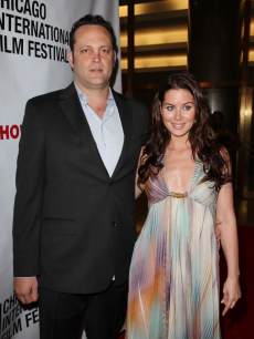 Vince Vaughn and Kyla Weber attend the Chicago International Film Festival at the Museum of Science and Industry, Chicago, June 12, 2010
