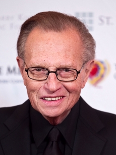 Larry King at the 2010 An Evening with Larry King and Friends Gala at the Ritz-Carlton Hotel, Washington, D.C., March 6, 2010