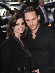 Tom Hardy and fiancee Charlotte Riley attend the English National Ballet 60th Anniversary party at the Dorchester Hotel in London, England on June 15, 2010