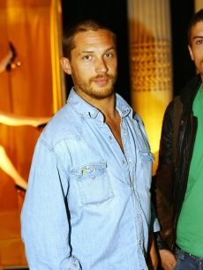 Tom Hardy attends the preview of the SkyHD Designer Box Collection at the Savile Club, Mayfair in London, England on July 19, 2007
