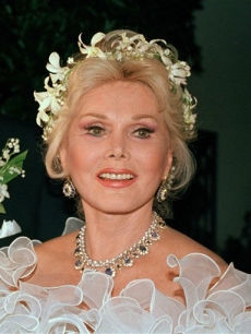 Zsa Zsa Gabor, pictured in 1986