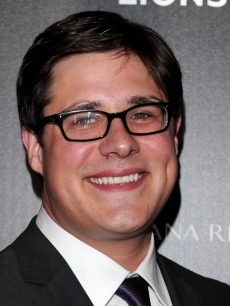 Rich Sommer arrives to the Season 4 premiere of AMC’s “Mad Men,” Hollywood, July 20, 2010
