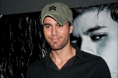 Enrique Iglesias present the fragrance Azzaro Pour Homme during the perfume’s launch party at Number Bar in Sao Paulo, Brazil on May 11, 2010