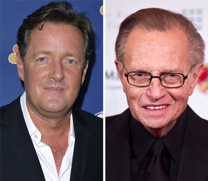 Piers Morgan, Larry King
