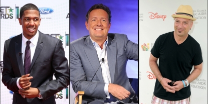 “America’s Got Talent” stars Nick Cannon, Piers Morgan and Howie Mandel