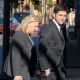 John Stamos arrives at the federal courthouse for the second day of an extortion trial, in which Stamos was the alleged victim, in U.S. District Court in Marquette, Mich. on July 13, 2010