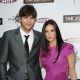 Ashton Kutcher and actress Demi Moore attend the premiere of ‘The Joneses’ at ArcLight Cinemas on April 8, 2010 in Hollywood