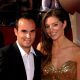 Landon Donovan and wife Bianca Kajlich arrive at the 2010 ESPY Awards at Nokia Theatre L.A. Live in Los Angeles, California on July 14, 2010 