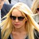 Lindsay Lohan arrives at the Beverly Hills Courthouse to surrender to serve her 90 day jail sentence on July 20, 2010 in Beverly Hills, California