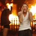 Rihanna and Eminem in the “Love the Way You Lie” video