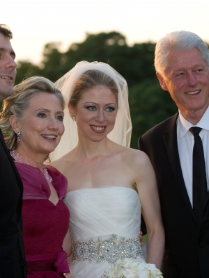 Clinton wedding