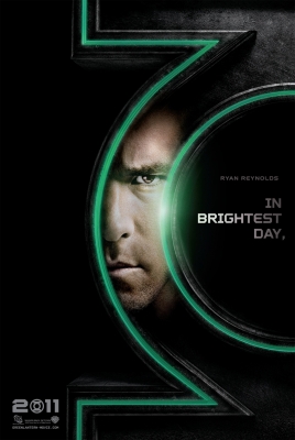 Ryan Reynolds as Hal Jordan/Green Lantern in promo art for “Green Lantern”