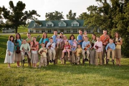 The Duggars from “19 Kids and Counting” on TLC