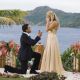 Roberto poses to Ali in Bora Bora, Tahiti, on “The Bachelorette”