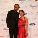 Tony Parker and Eva Longoria Parker attend Starlite Gala in Benahavis, Spain, August 7, 2010