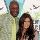 Lamar Odom and Khloe Kardashian arrive at the 2010 Teen Choice Awards at Gibson Amphitheatre in Universal City, Calif., on August 8, 2010 
