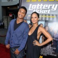The Game’s Tia Mowry and husband Cory Hardrict pose together at the premiere of Lottery Ticket at Grauman’s Chinese Theater in Hollywood, Calif. on August 12, 2010