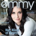 Courteney Cox graces the cover of Emmy Magazine’s Issue #4 for 2010
