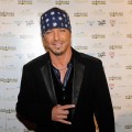 Bret Michaels arrives at the 2010 Miss Universe Pageant at the Mandalay Bay Events Center, Las Vegas, August 23, 2010