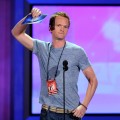 A casual Neil Patrick Harris goofs around during rehearsals for the 62nd annual Primetime Emmy Awards on August 28, 2010 in Los Angeles, Calif.