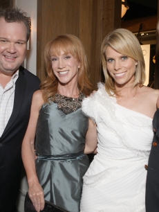 Eric Stonestreet, Kathy Griffin, Cheryl Hines and Jesse Tyler Ferguson attend Audi Celebrates the 2010 Emmy Awards at Cecconi’s Restaurant on August 22, 2010 in Los Angeles, Calif.
