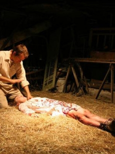 Patrick Fabian and Ashley Bell in Lionsgate’s ‘The Last Exorcism’