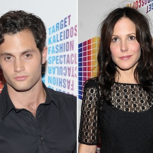 Penn Badgley & Mary-Louise Parker Hit Target Fashion Event In New York
