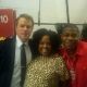 Matt Damon, Sherri Shepherd and Tracy Morgan on the set of NBC’s “30 Rock” in New York on August 26, 2010