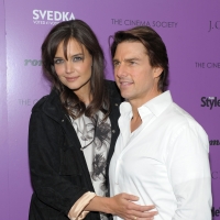Katie Holmes and Tom Cruise attend the Cinema Society screening of “The Romantics” at AMC Loews 19th Street East 6 Theater, NYC, September 7, 2010