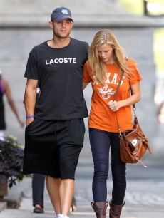 Andy Roddick and Brooklyn Decker step out in NYC, August 29, 2010