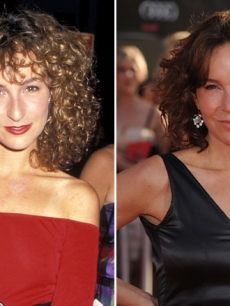 Jennifer Grey in 1987 (left) and in 2010 (right)
