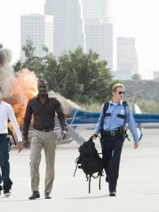 Michael Ealy, Chris Brown, Idris Elba, Hayden Christensen and Paul Walker in Screen Gems’ “Takers”