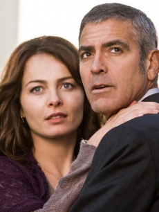 Violante Placido and George Clooney in Focus Features’ The American