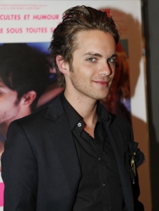 Thomas Dekker attends the “Kaboom” Paris premiere at UGC Cine Cite des Halles on in Paris, France, on September 6, 2010 