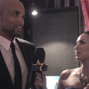 2010 Emmy Gift Lounge: Boris Kodjoe Is Undercover