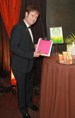 Rainn Wilson attends P.F. Chang’s Home Menu Frozen Moments Gift Lounge backstage celebrating the 62nd Primetime Emmy Awards by On 3 Productions - Day 2 at Nokia Theatre L.A. Live on August 29, 2010