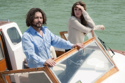Johnny Depp and Angelina Jolie are seen in shot from “The Tourist” 