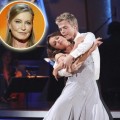 Jennifer Grey and Derek Hough on the season premiere of “Dancing with the Stars” (Inset: Patrick Swayze’s widow Lisa Niemi)