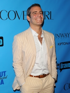 Andy Cohen attends the ICONS Exhibition To celebrate Bravo’s “Double Exposure” at The Angel Orensanz Foundation, NYC, June 16, 2010
