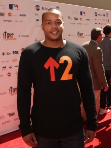 Donald Faison arrives at Stand Up To Cancer held at Sony Pictures Studios, Culver City, Calif., on September 10, 2010