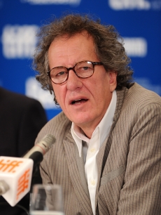 Geoffrey Rush speaks at “The King’s Speech” press conference during the 2010 Toronto International Film Festival at the Hyatt Regency in Toronto, Canada, on September 11, 2010 