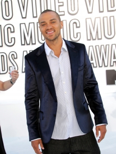 Jesse Williams arrives at the 2010 MTV Video Music Awards at NOKIA Theatre L.A. LIVE in Los Angeles on September 12, 2010