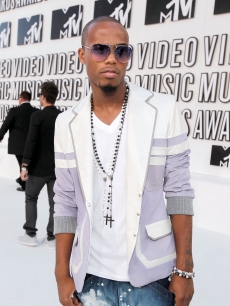 B.o.B. arrives at the 2010 MTV Video Music Awards at NOKIA Theatre L.A. LIVE in Los Angeles on September 12, 2010