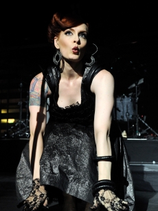 Ana Matronic of the Scissor Sisters on their ‘Night Work’ tour
