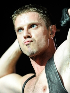 Jake Shears of the Scissor Sisters on their ‘Night Work’ tour