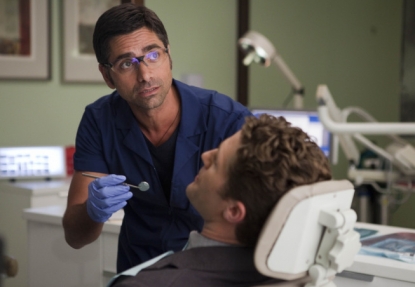 John Stamos and Matthew Morrison on “Glee,” September 2010