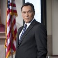 Jimmy Smits as former Supreme Court Justice Cyrus Garza in NBC’s drama “Outlaw,” September 2010